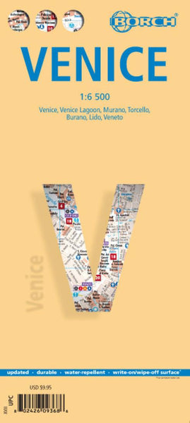 Venice, Italy City Map Borch GmbH.