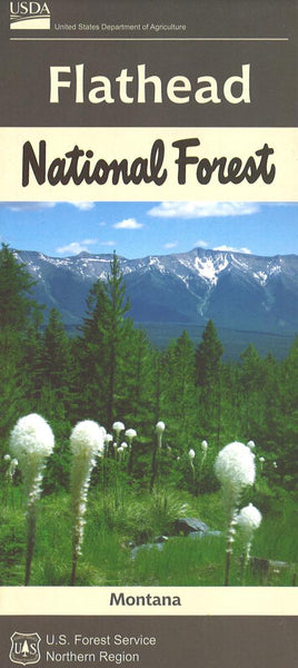 Flathead National Forest Map United States Forest Service