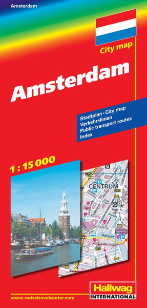 Amsterdam : city map Hallwag Kummerly Frey AG