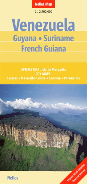 Venezuela : Guyana : Suriname : French Guiana Nelles Verlag GmbH