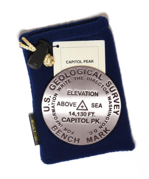 Capitol Peak, Colorado paperweight Geo-Situ