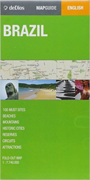 Brazil Travel Map deDios Editores
