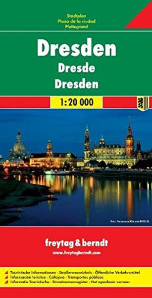 Dresden City Map Freytag & Berndt