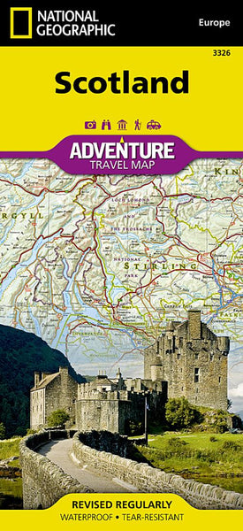 Scotland Adventure Map 3326 National Geographic Maps