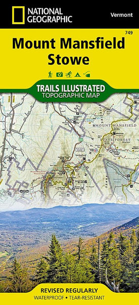 Mount Mansfield : Stowe National Geographic Maps