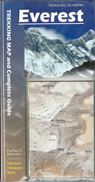 Everest Trekking Map and Complete Guide Milestone Guides