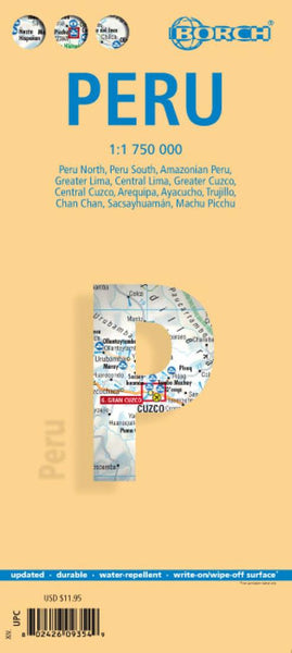Peru Road Map Borch GmbH.
