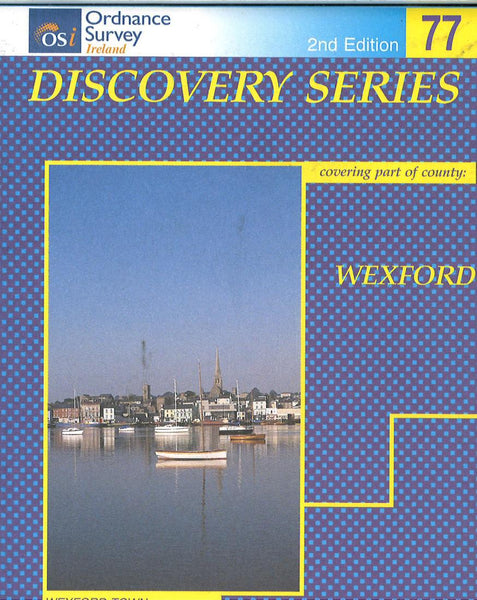 Wexford, Ireland Discovery Series #77 Ordnance Survey (Ireland)