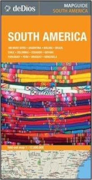 South America Map Guide deDios Editores