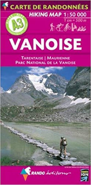 Vanoise Hiking Map Rando Editions