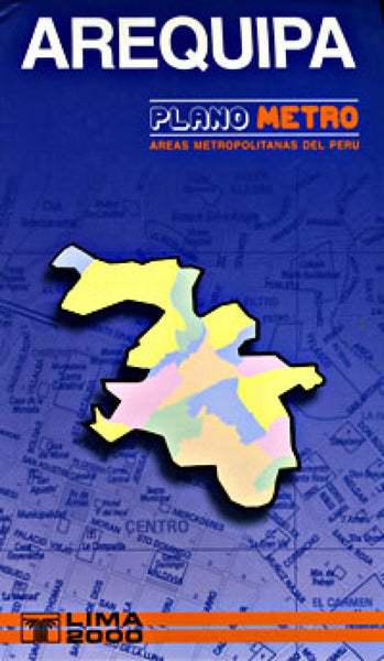Arequipa City Map Lima 2000