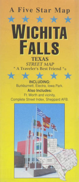 Wichita Falls : Texas : street map Five Star Maps Inc