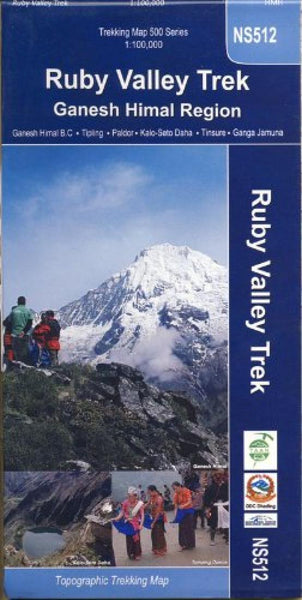 Ruby Valley Trek : Ganesh Himal Region Himalayan MapHouse Pvt. Ltd