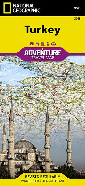 Turkey Adventure Map 3018 National Geographic Maps