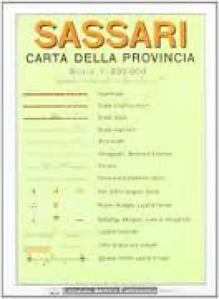 Sassari : carta della provincia Litografia Artistica Cartografica