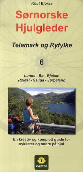 Telemark og Ryfylke Cycling Map & Guide Bundle Castor Forlag