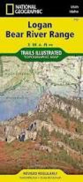 Logan Bear River Range Trails Illustrated Map [TI00000713] National Geographic Maps