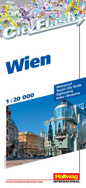 Wien : CityFlash Map Hallwag Kummerly Frey AG
