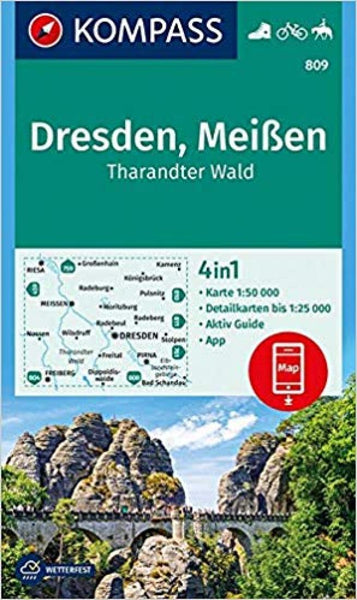 Dresden - Meißen Tharandter Wald Kompass