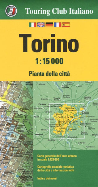 Torino : 1:15 000 City Map Touring Club Italiano
