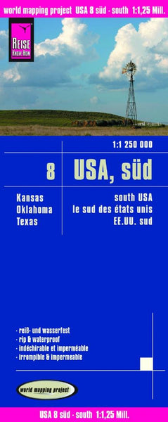 USA, süd = South USA = Le sud des États-unis = EE.UU. sur Reise Know-How Verlag