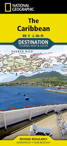 Caribbean DestinationMap National Geographic Maps