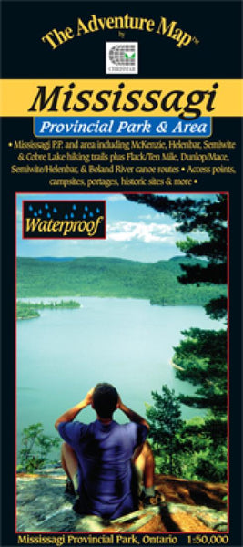 Mississagi Provincial Park & Area Hiking Map Chrismar Mapping Services, Inc