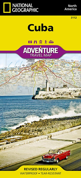 Cuba Adventure Map 3112 National Geographic Maps