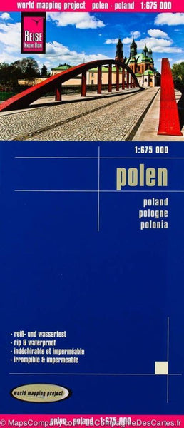 Polen : 1:675 000 = Poland : 1:675 000 = Pologne : 1:675 000 = Polonia : 1:675 000 : 1:675 000 Reise Know-How Verlag
