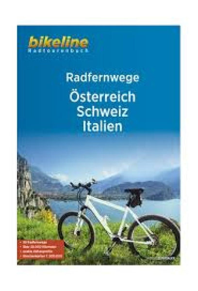 Long Distance Cycling Ways in Austria, Switzerland, and Italy (Radfernwege) Verlag Esterbauer