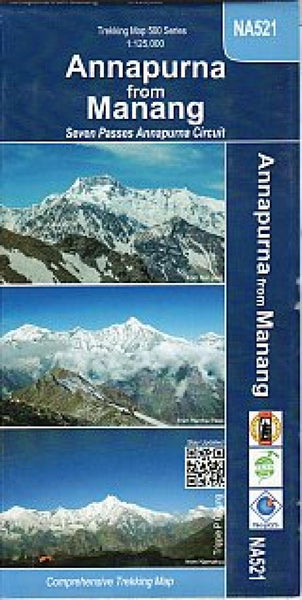 Annapurna from Manang : New Nar Phu Circuit Himalayan MapHouse Pvt. Ltd