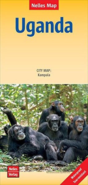 Uganda : 1:700,000 Tourist Map Nelles Verlag GmbH