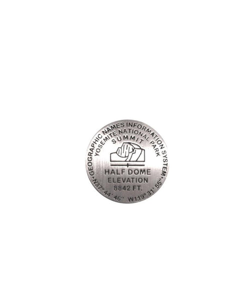 Half Dome GNIS, California lapel pin Geo-Situ