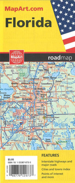 Florida : roadmap MapArt Publishing Corporation