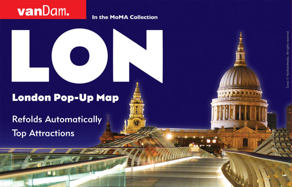 London Pop-Up Map VanDam Maps