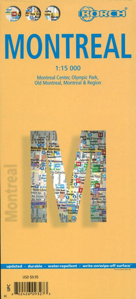Montreal City Map Borch GmbH.