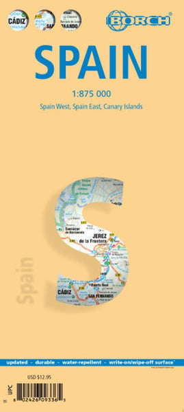 Spain Road Map Borch GmbH.