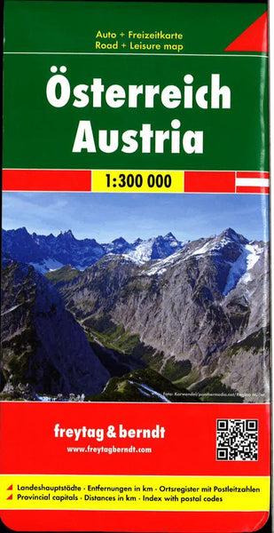 Austria Road Map Freytag & Berndt