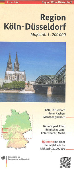 Köln-Düsseldorf Region Bundesamt für Kartographie und Geodäsie