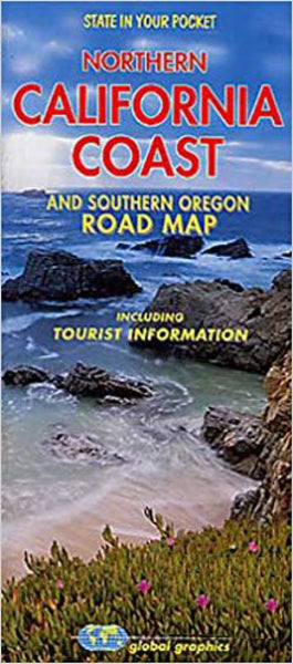 Northern California coast and southern Oregon road map Global Graphics