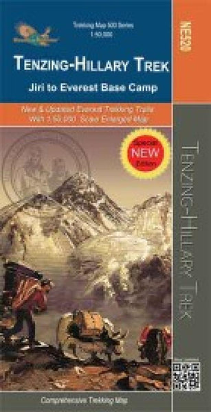 Tenzing-Hillary Pass : Jiri to Everest Base Camp Himalayan MapHouse Pvt. Ltd