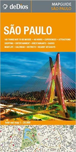 São Paulo Map Guide deDios Editores