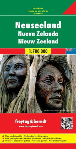 Neuseeland = Nueva Zelanda = Nieuw Zeeland Freytag & Berndt