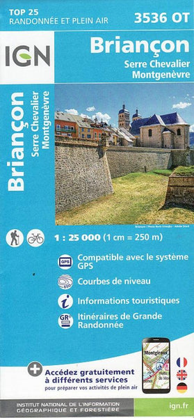 Briancon, Serre Chevalier France Institut Geographique National