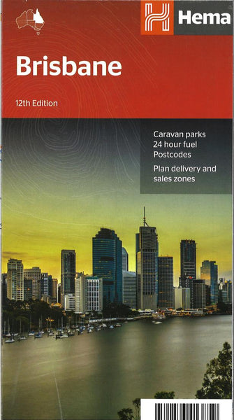 Brisbane City Map Hema Maps