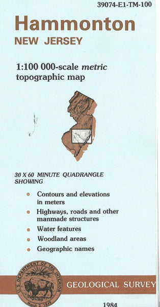 Hammonton, New Jersey United States Geological Survey (USGS)