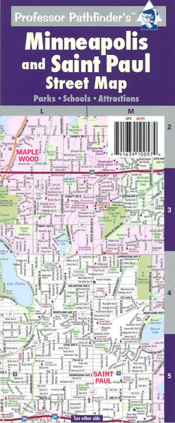 Minneapolis-St Paul, Minnesota Hedberg Maps