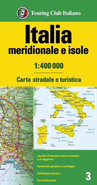 Italy, Southern and Islands Touring Club Italiano