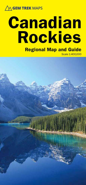 Canadian Rockies Driving Map Gem Trek