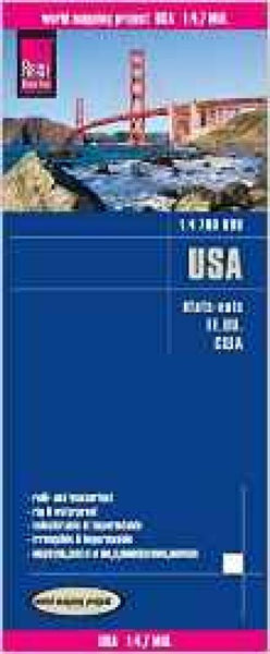 USA Road Map Reise Know-How Verlag